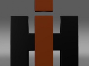 international harvester logo Modello 3D