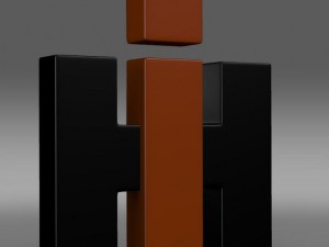 international harvester logo Modello 3D