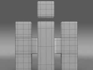 international harvester logo Modello 3D
