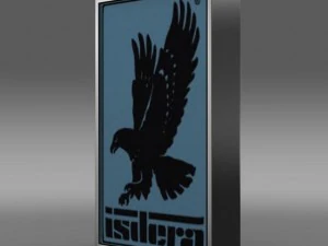 logo isdera Modello 3D