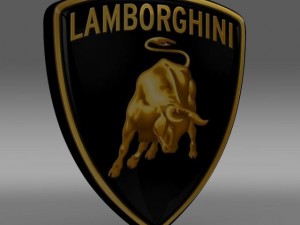 lamborghini logo 3D 모델