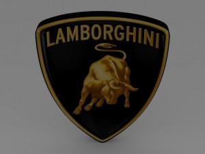 lamborghini logo 3D 모델