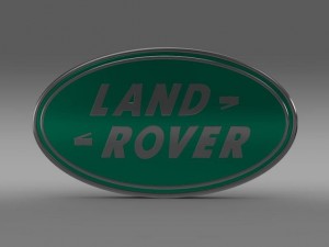land rover logo 3D मॉडल