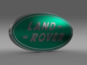land rover logo 3D Model