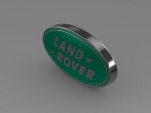 land rover logo 3D मॉडल