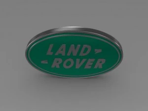 land rover logo 3D Model