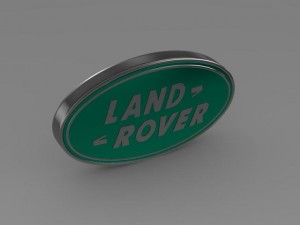 land rover logo 3D मॉडल