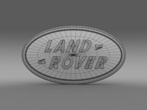 land rover logo 3D मॉडल
