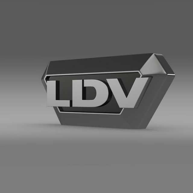 ldv logo Modello 3D .c4d .max .obj .3ds .fbx .stl .blend