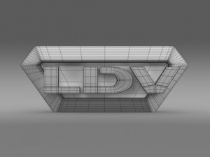 ldv logo Modello 3D