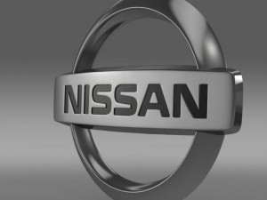 nissan  logo 3D Model