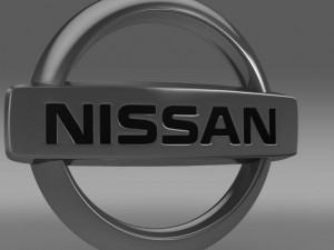 nissan  logo 3D Model