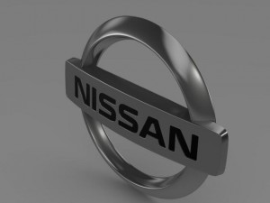 nissan  logo 3D Model