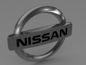 nissan  logo 3D Model