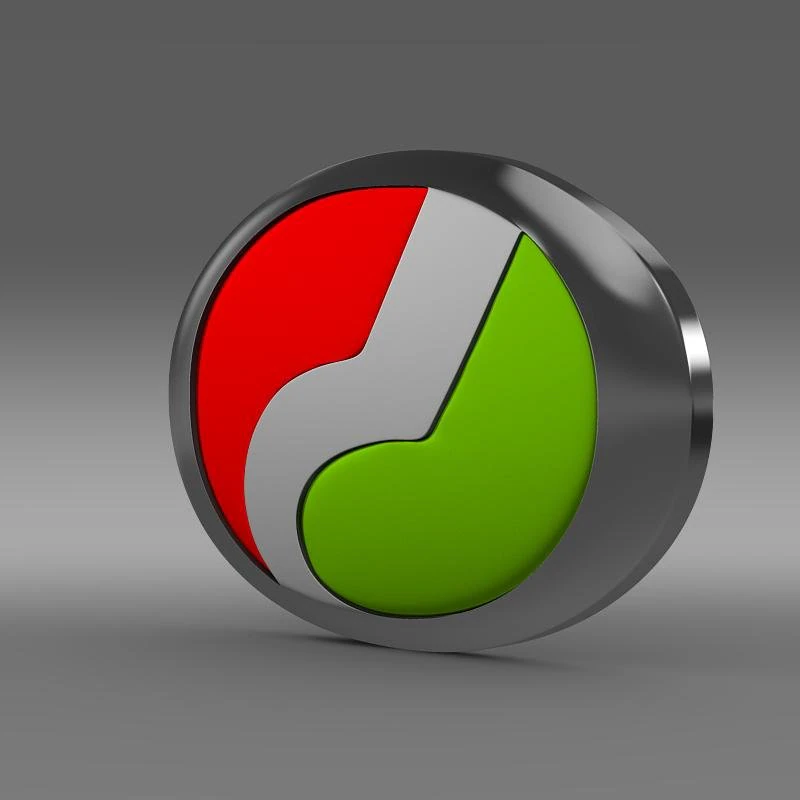 perodua logo 3D Model .c4d .max .obj .3ds .fbx .stl .blend