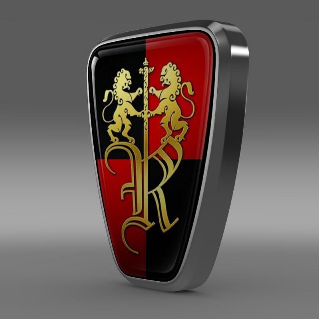 roewe logo 3Dモデル .c4d .max .obj .3ds .fbx .stl .blend