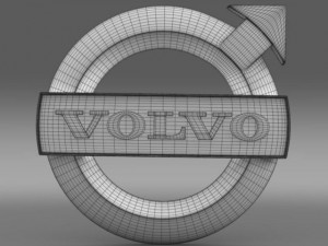 volvo logo 3D Модель