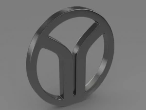 yugo logo 3D Model