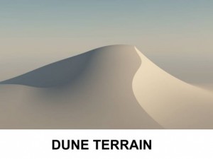 3d terrain dune 3D Model