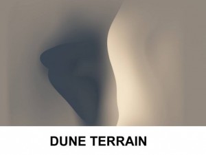 3d terrain dune 3Dモデル