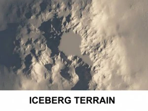 3d terrain iceberg 3D Model