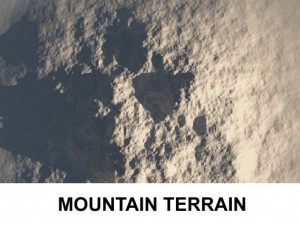 3d terrain mountain 3D Model
