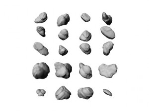 rocks set low poly 3D Model