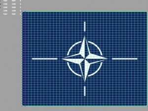 nato 3d flag 3D-Modell