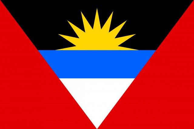 antigua and barbuda flag CG Dokuları .c4d .max .obj .3ds .fbx .stl .blend 
