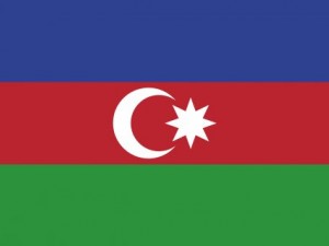 azerbaidgan flag CG テクスチャ