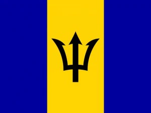 バルバドスの国旗 CG テクスチャ