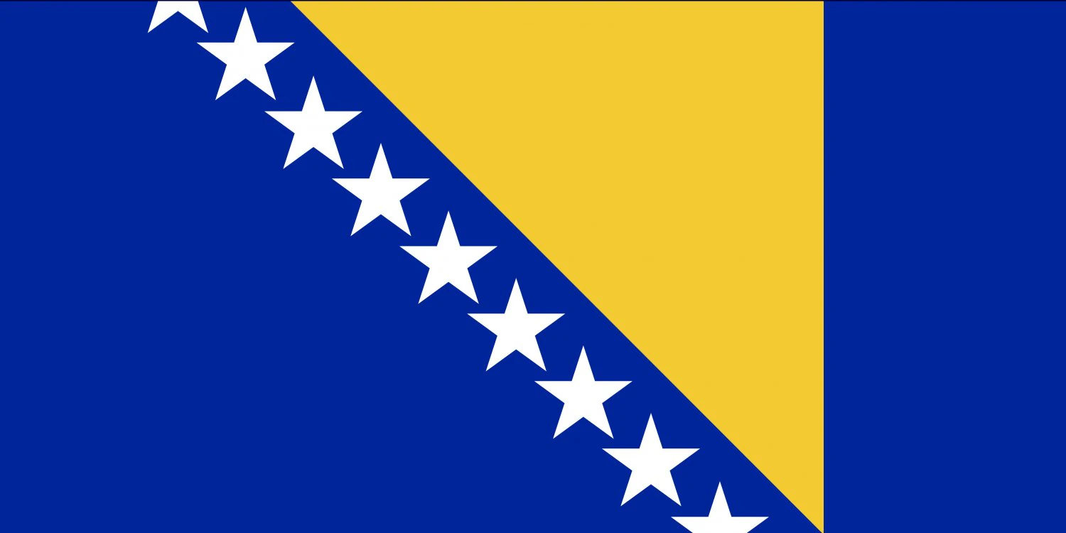 bosnia flag CG Textures .c4d .max .obj .3ds .fbx .stl .blend 