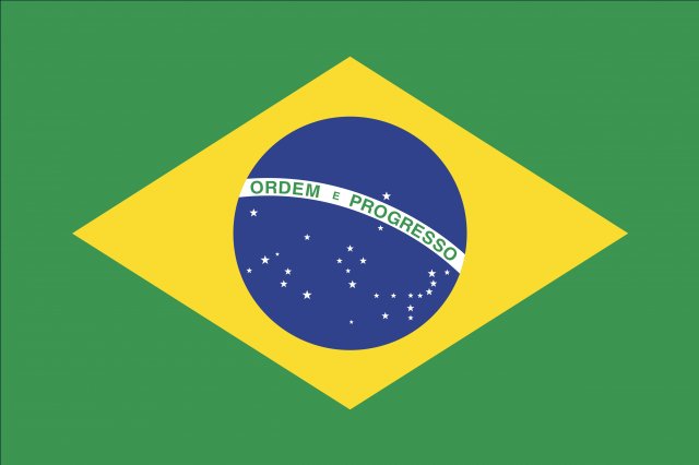 brazilia flag CG Texturen .c4d .max .obj .3ds .fbx .stl .blend 