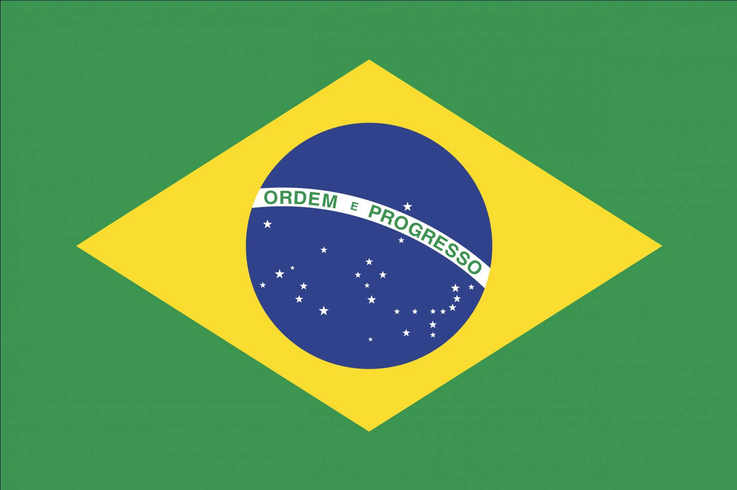 brazilia flag CG Textures .c4d .max .obj .3ds .fbx .stl .blend 