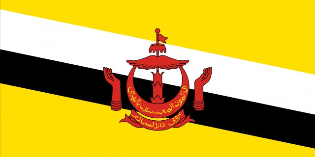 brunei flag CG Textures .c4d .max .obj .3ds .fbx .stl .blend