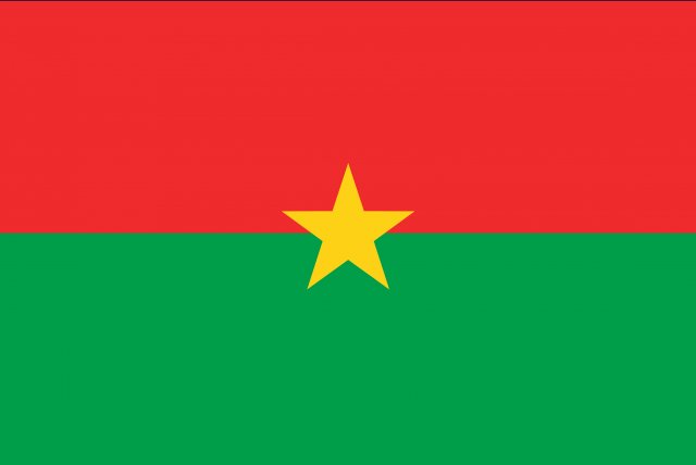 burkina faso flag CG टेक्स्चर्स .c4d .max .obj .3ds .fbx .stl .blend