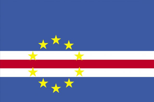 cape verde flag CG टेक्स्चर्स .c4d .max .obj .3ds .fbx .stl .blend 