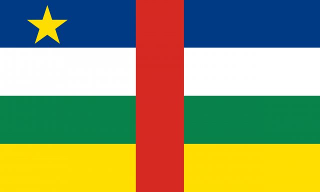 central african republic flag CG Textures .c4d .max .obj .3ds .fbx .stl .blend 