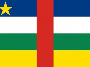 central african republic flag CG Textures