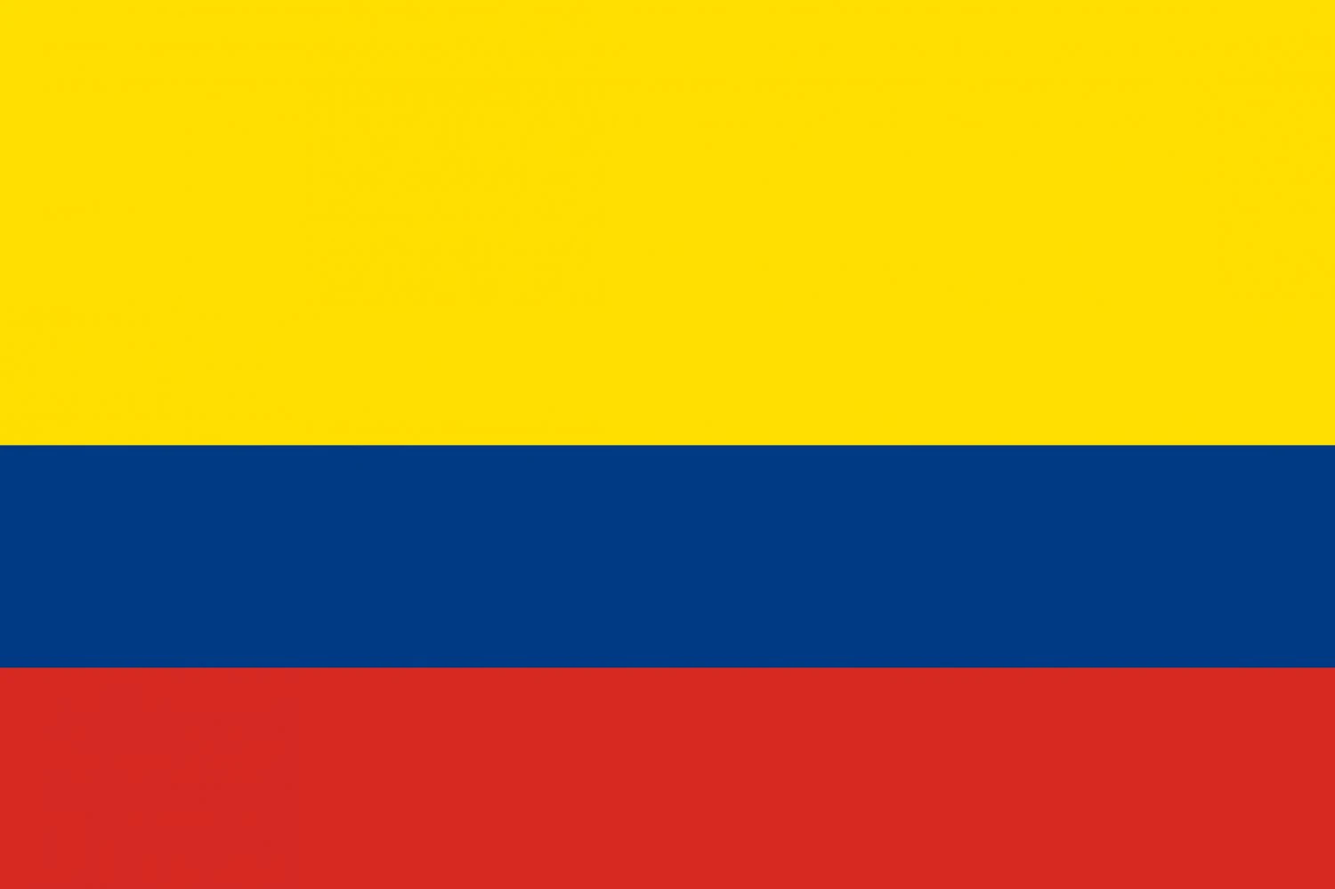 colombia flag CG Textures .c4d .max .obj .3ds .fbx .stl .blend