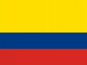 bandeira da col&ocirc;mbia Texturas CG