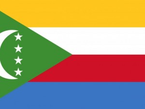 comoros flag CG Tekstury