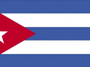 bendera Kuba Tekstur CG