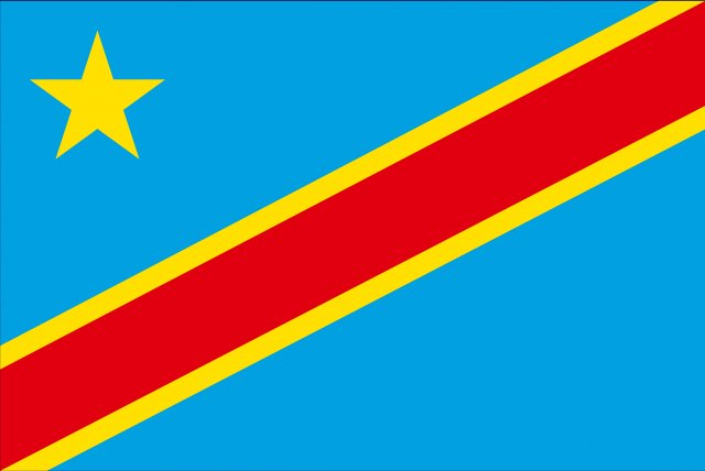 democratic republic of the congo flag CG Textures .c4d .max .obj .3ds .fbx .stl .blend 