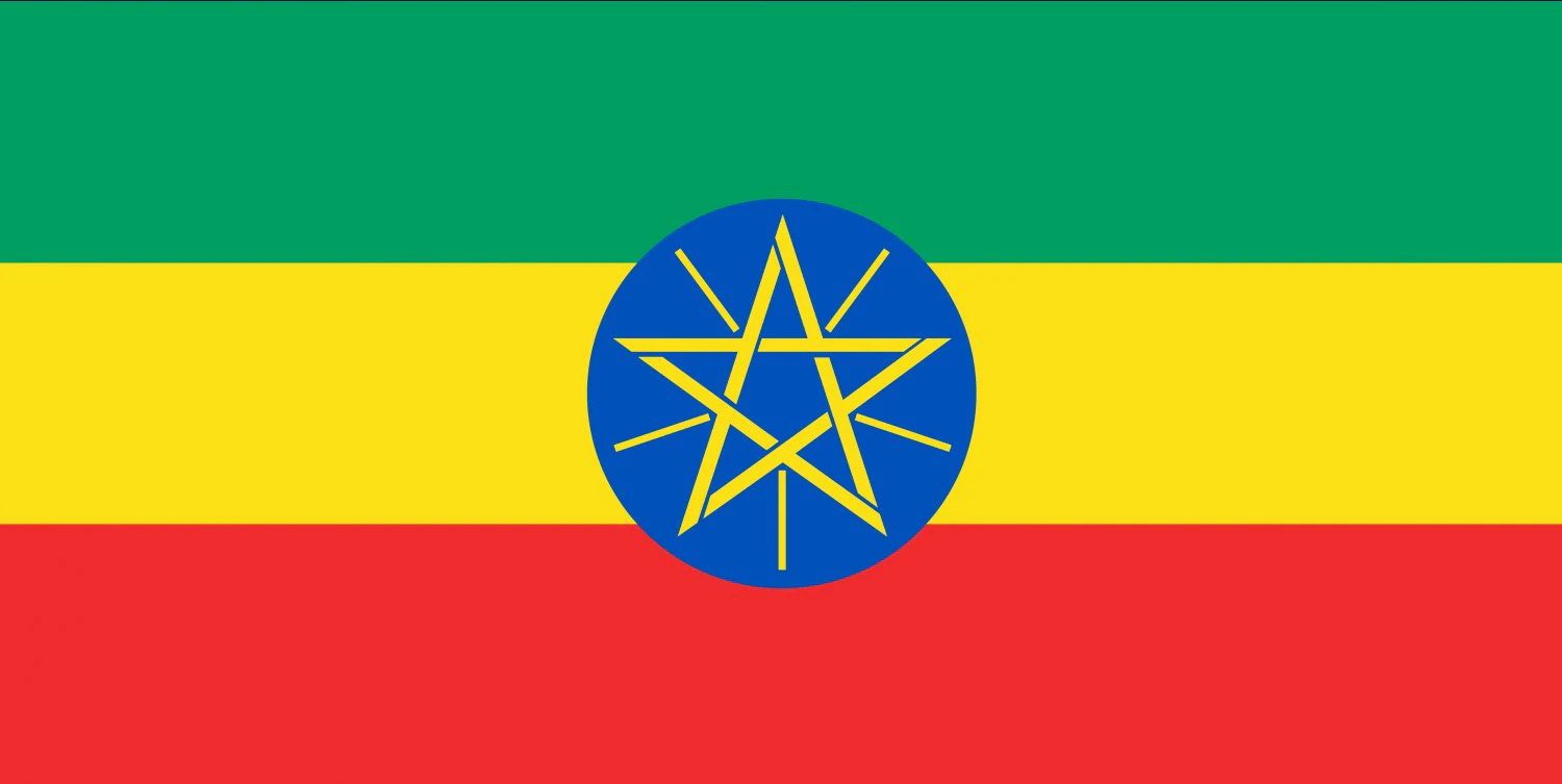 ethiopia flag CG Textures .c4d .max .obj .3ds .fbx .stl .blend 