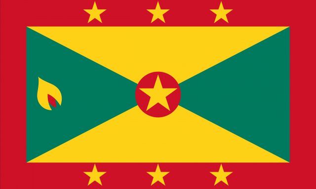 grenada flag Texturas CG .c4d .max .obj .3ds .fbx .stl .blend 
