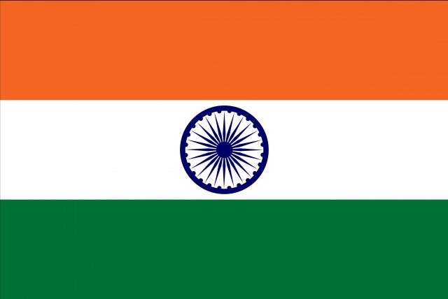 india flag CG Textures .c4d .max .obj .3ds .fbx .stl .blend