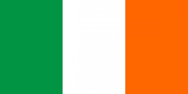 ireland flag CG Textures .c4d .max .obj .3ds .fbx .stl .blend 