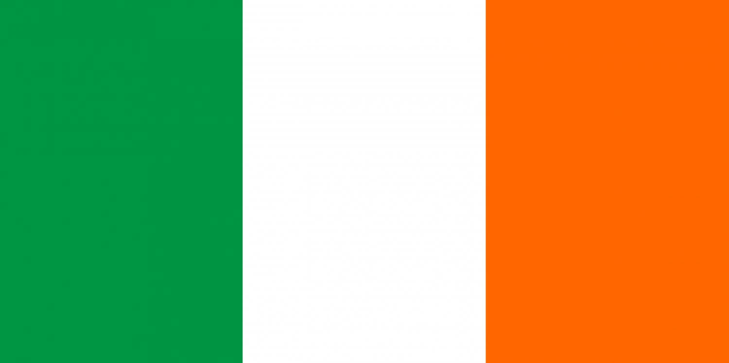 ireland flag CG Textures .c4d .max .obj .3ds .fbx .stl .blend 