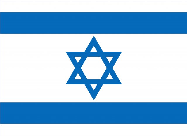 israel flag CG Textures .c4d .max .obj .3ds .fbx .stl .blend 